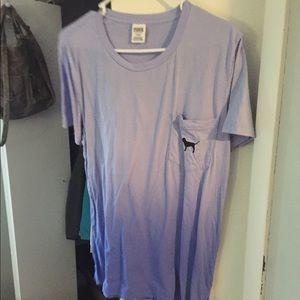 VS PINK size medium ombré tee